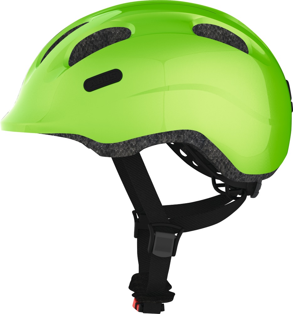 ABUS kerékpáros gyerek sisak Smiley 2.0, In-Mold, sparkling green