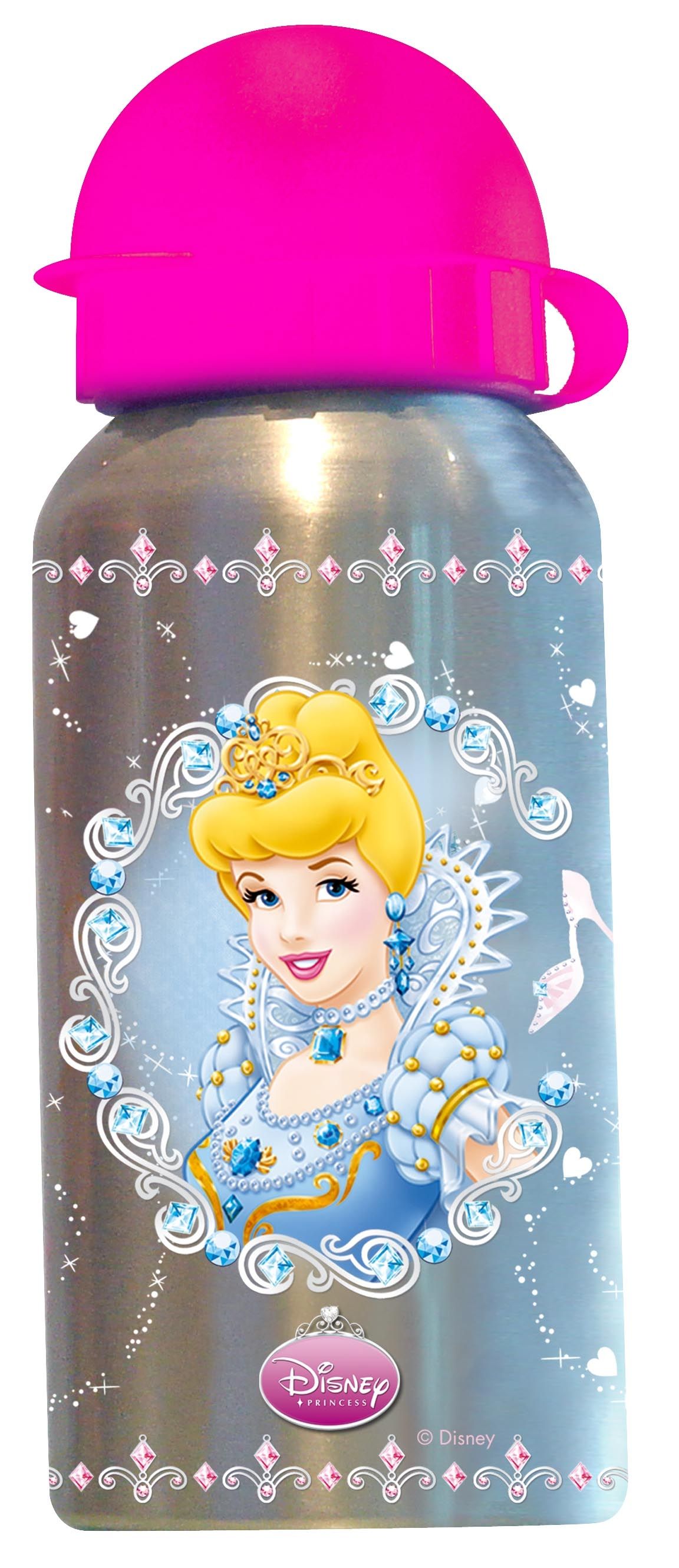 Kulacs Disney Hercegnős pink/ezüst 350ml